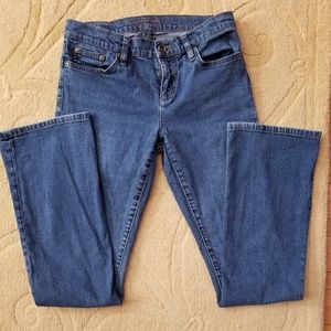 Ralph Lauren Contemporary Low-Rise Bootcut Jeans